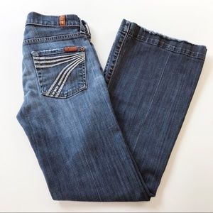 7 For All Mankind Flip Flop Dojo Jeans Flare 24